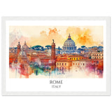 Rome Framed Poster