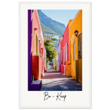 Bo-Kaap Wooden Framed Poster