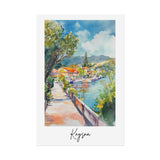 Knysna Watercolor Poster