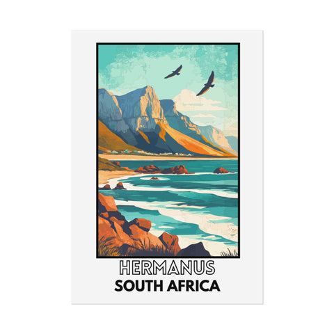 Retro Hermanus Poster