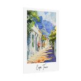 Cape Town Watercolor Poster