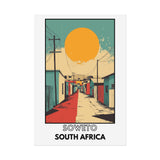 Retro Soweto Poster