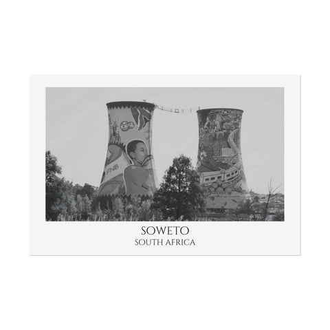 Soweto B&W Poster