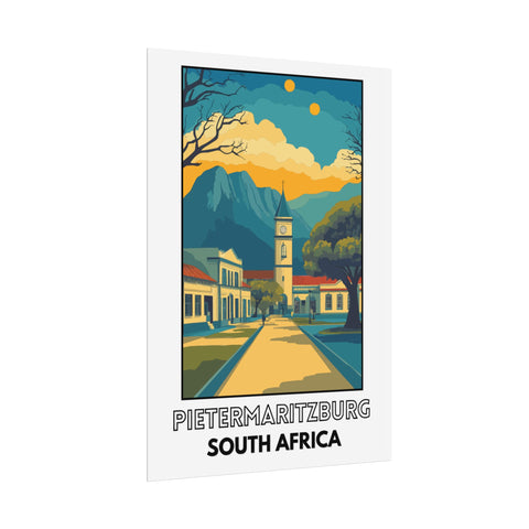 Retro Pietermaritzburg Poster