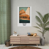 Retro Rome Poster