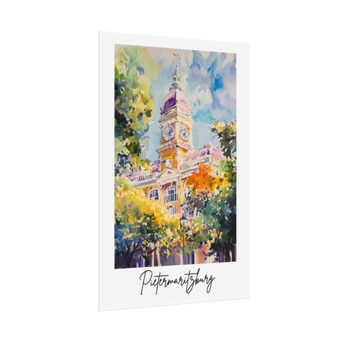 Pietermaritzburg Watercolor Poster