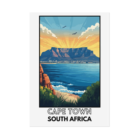 Retro Cape Town Poster