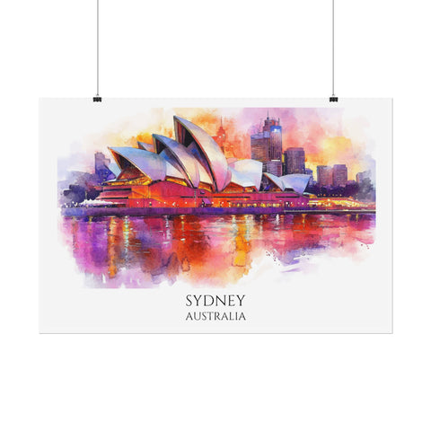 Sydney Cityscape Poster