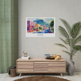 Bo-Kaap Watercolor Poster