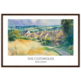 The Cotswolds Wooden Framed Poster