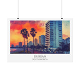 Durban Watercolor Poster