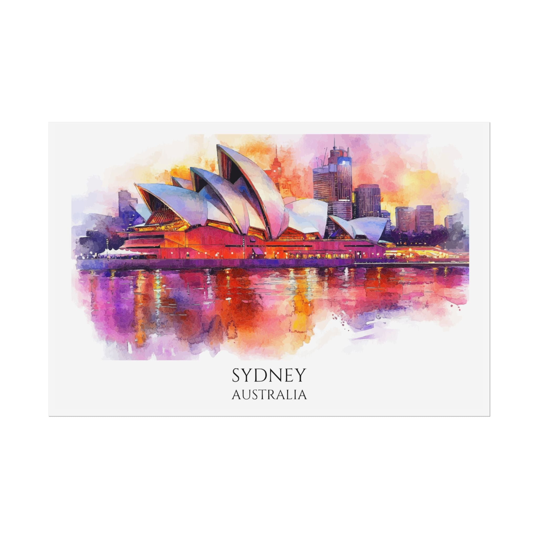 Sydney Cityscape Poster