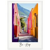 Bo-Kaap Wooden Framed Poster