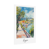 Knysna Watercolor Poster