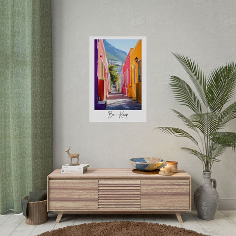 Bo-Kaap Watercolor Poster