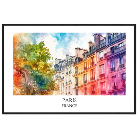 Paris Framed Poster