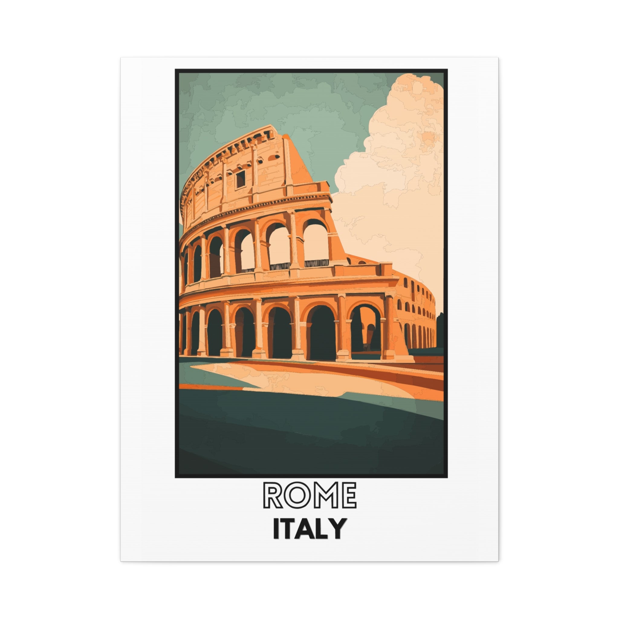 City of Rome - Canvas