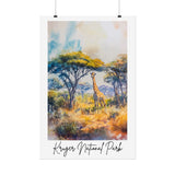 Kruger Watercolor Poster