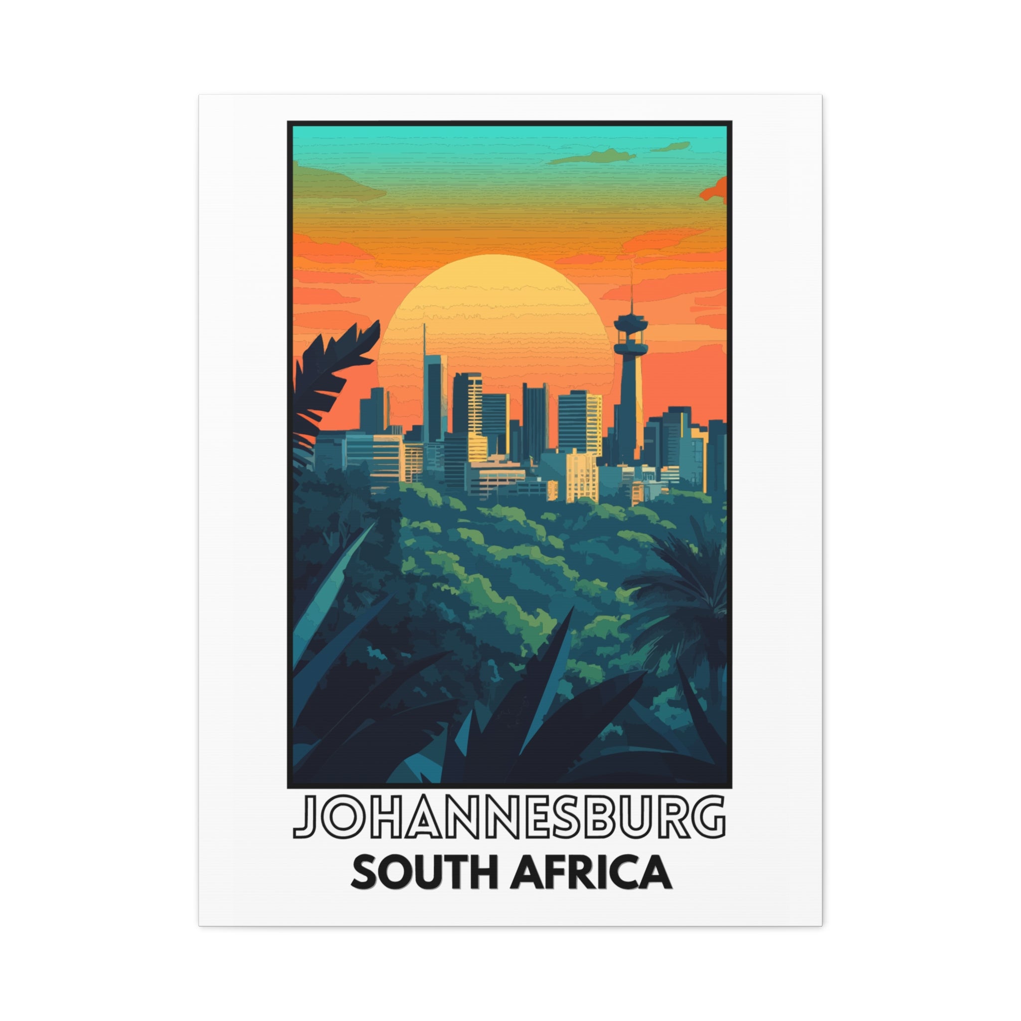 City of Johannesburg - Canvas