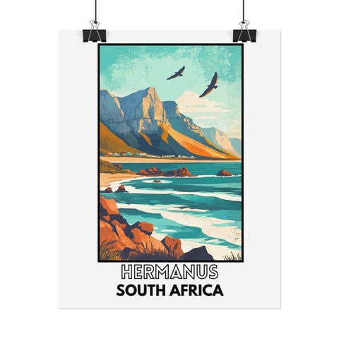 Retro Hermanus Poster