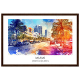 Miami Framed Poster