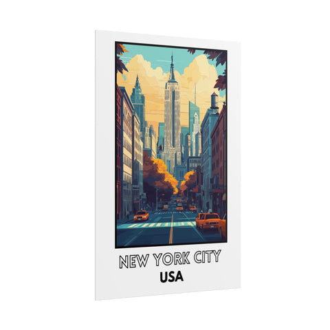 Retro New York City Poster