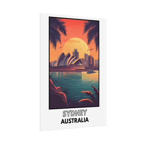 Retro Sydney Poster