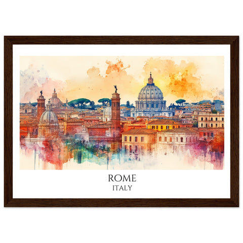 Rome Framed Poster