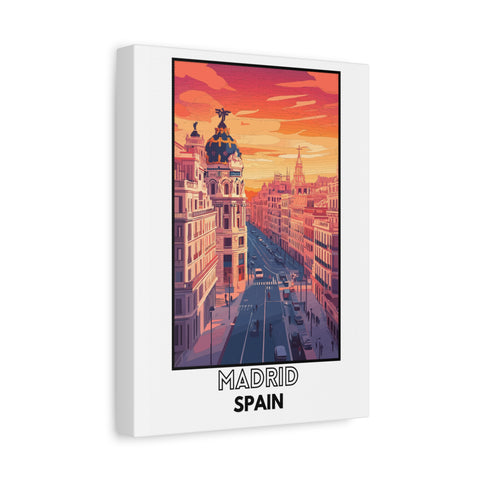 City of Madrid - Canvas