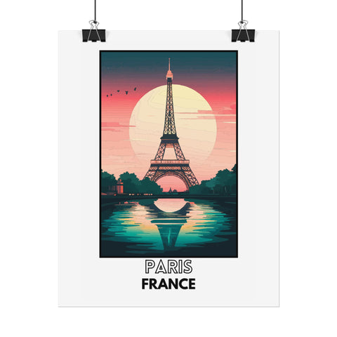 Retro Paris Poster