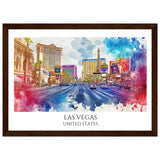 Las Vegas Framed Poster