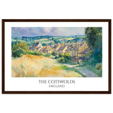 The Cotswolds Wooden Framed Poster