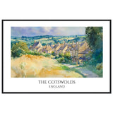 The Cotswolds Wooden Framed Poster