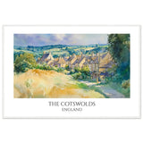 The Cotswolds Wooden Framed Poster