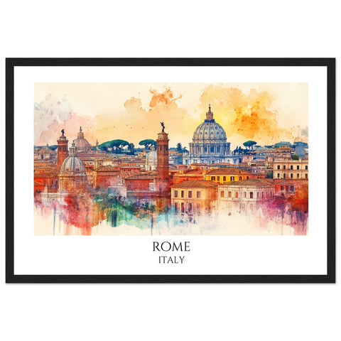 Rome Framed Poster