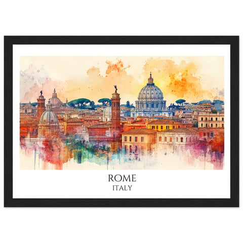 Rome Framed Poster