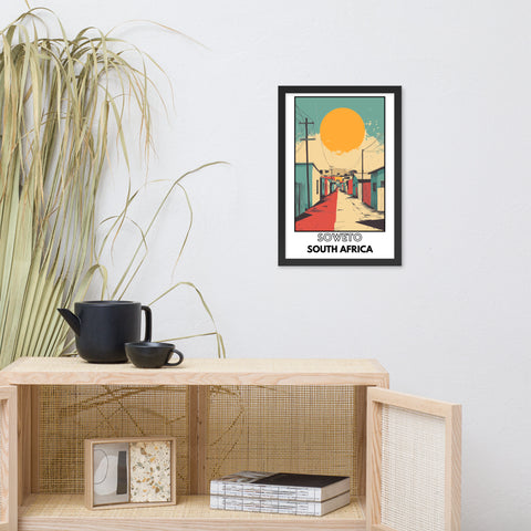 Soweto Framed poster