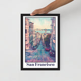 San Francisco Framed poster