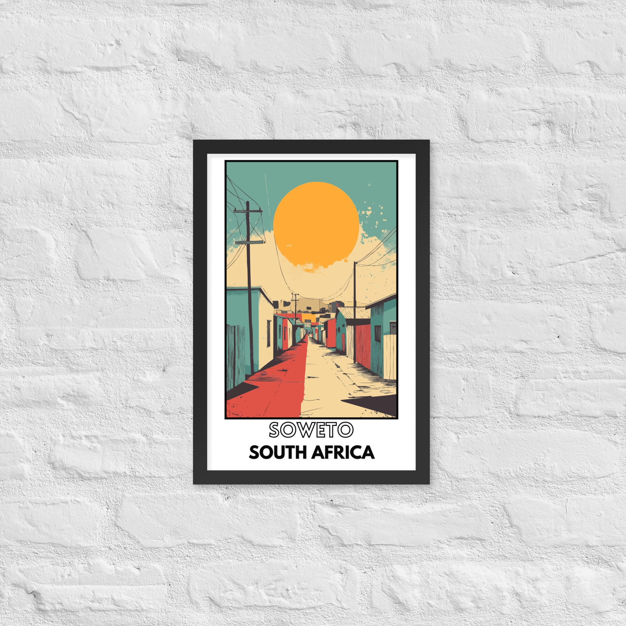 Soweto Framed poster