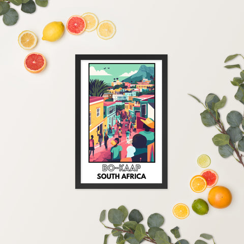 Bo-Kaap Framed poster