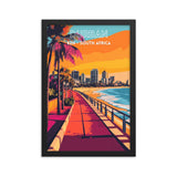 Durban Framed poster