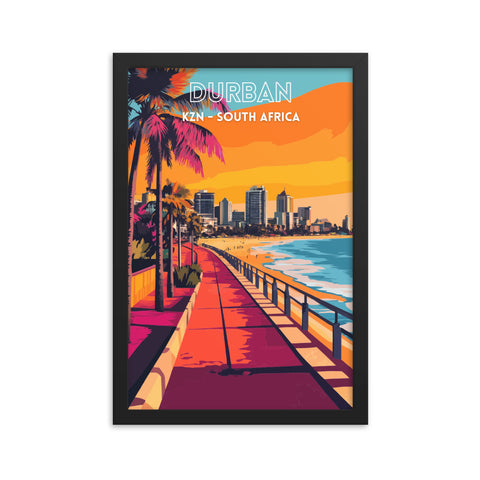 Durban Framed poster