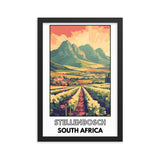 Stellenbosch Framed poster