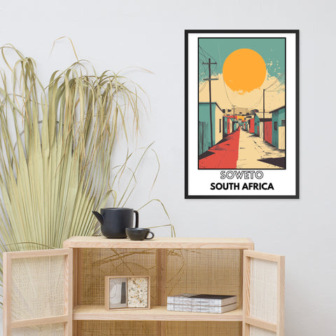 Soweto Framed poster