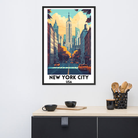 NYC Framed poster