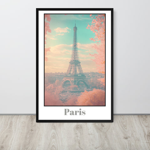 Paris Framed poster