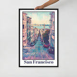 San Francisco Framed poster