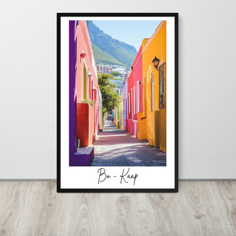 Bo-Kaap Framed poster