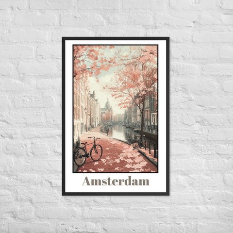 Amsterdam Framed poster