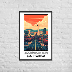 South Africa Framed